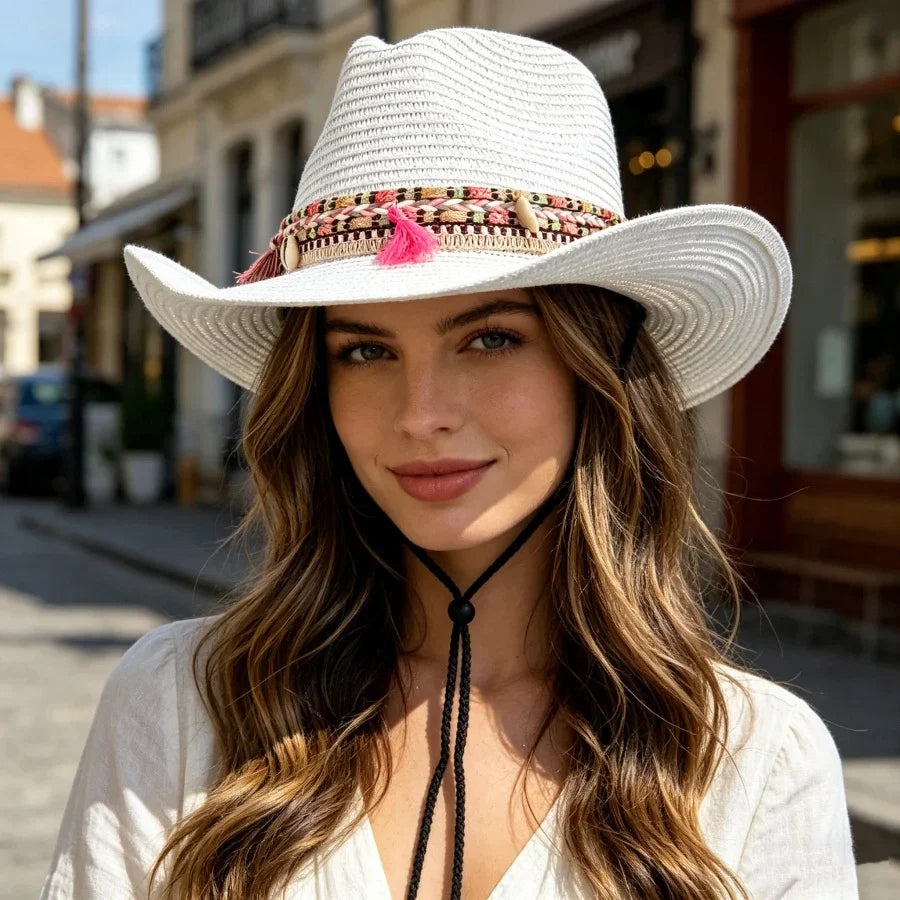 Bohemian Cowboy Sun Hat
