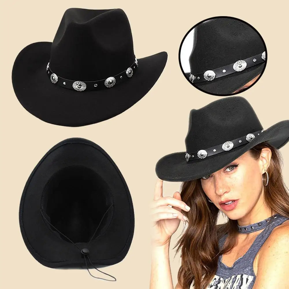 Western Concho Cowboy Hat