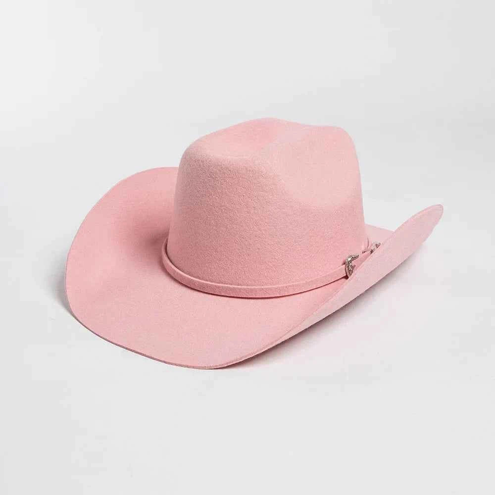 Wool Felt Cowboy Hat