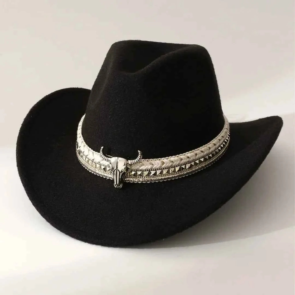 Heart-Shaped Felt Cowboy Hat