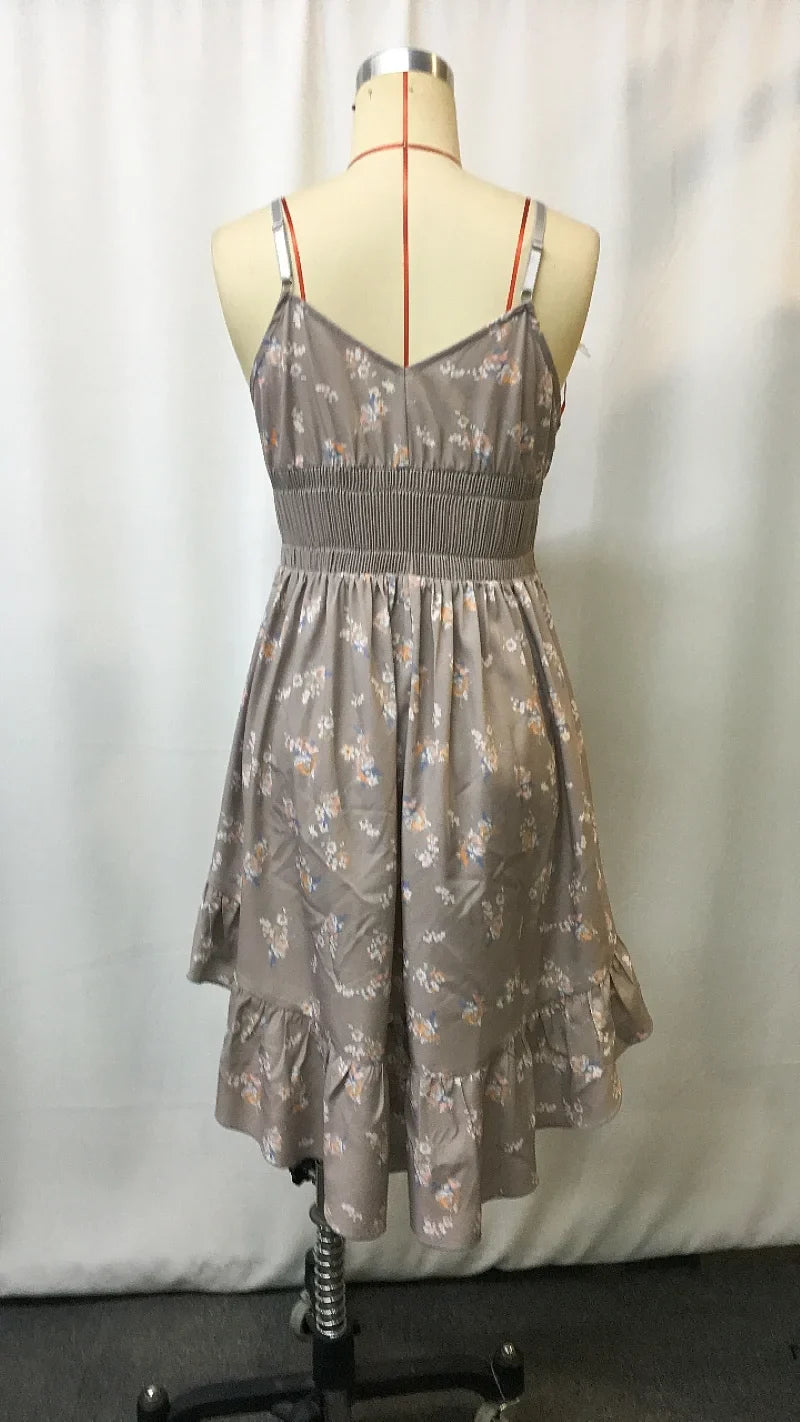 Floral High-Low Sundress