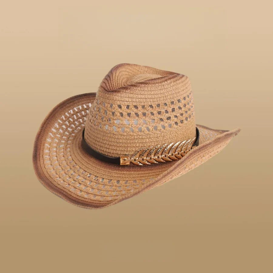 Openwork Cowboy Hat