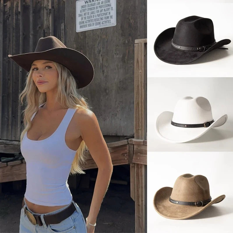 Studded Western Cowboy Hat
