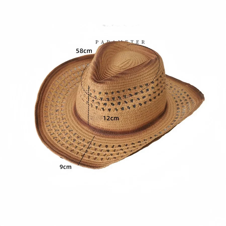Openwork Cowboy Hat