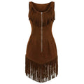 Lapel Neck Bodycon Mini Dress