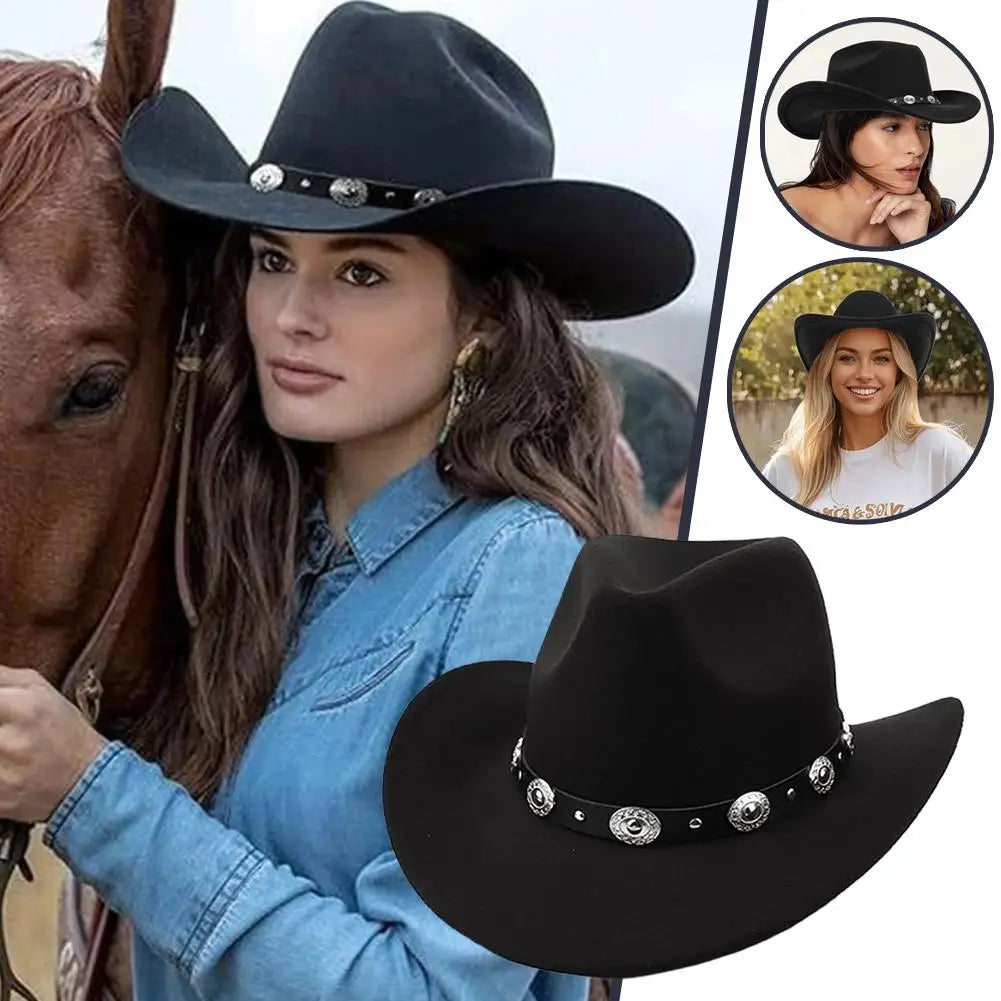 Western Concho Cowboy Hat