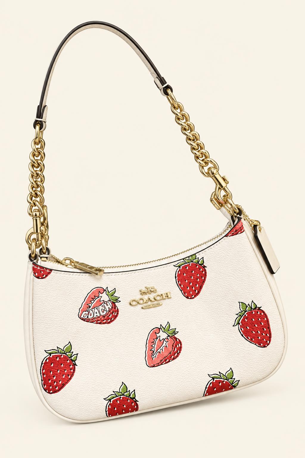 Novelty & Colorful Prints — Strawberry Print