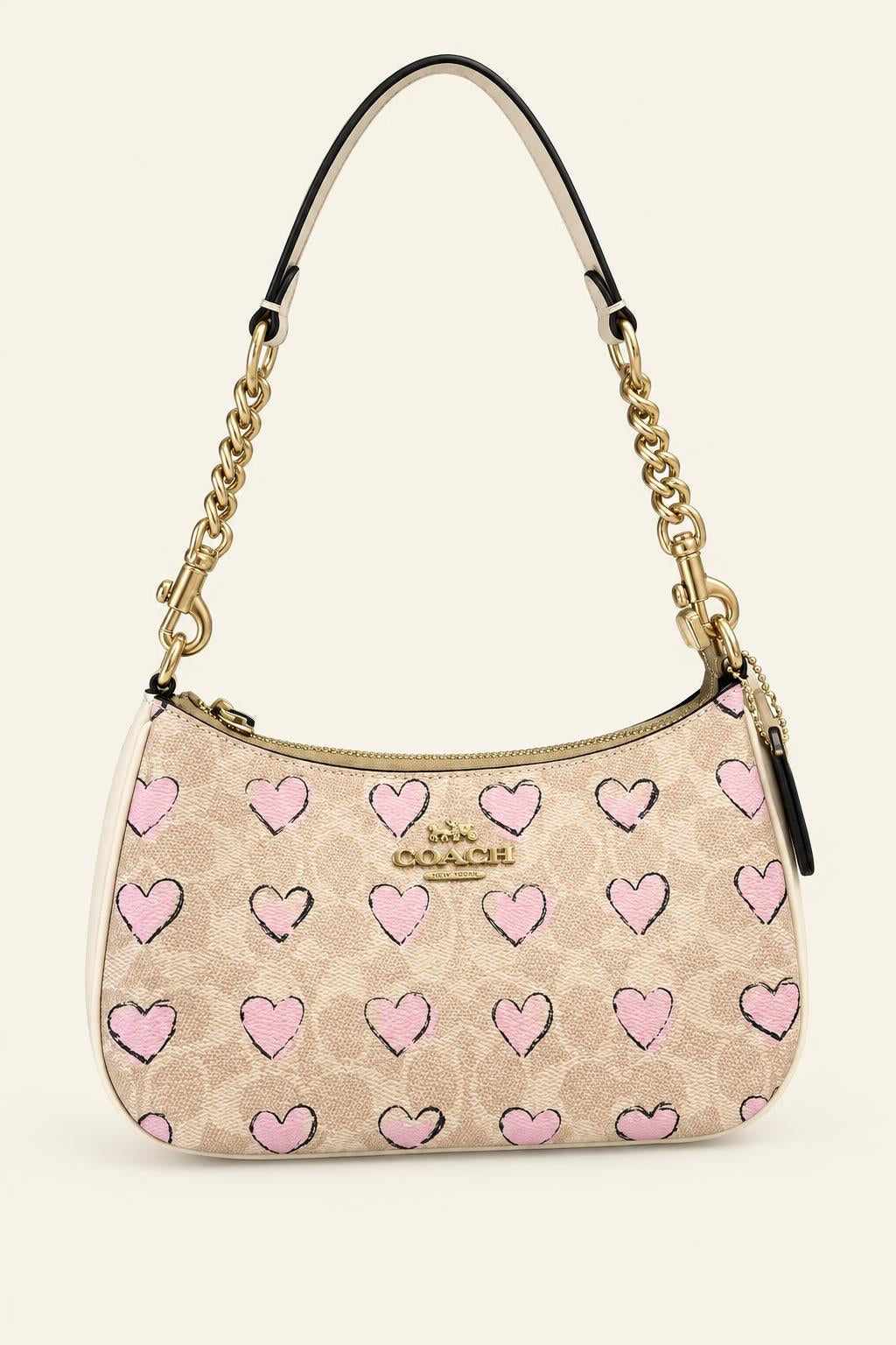 Novelty & Colorful Prints — Pink Heart Print