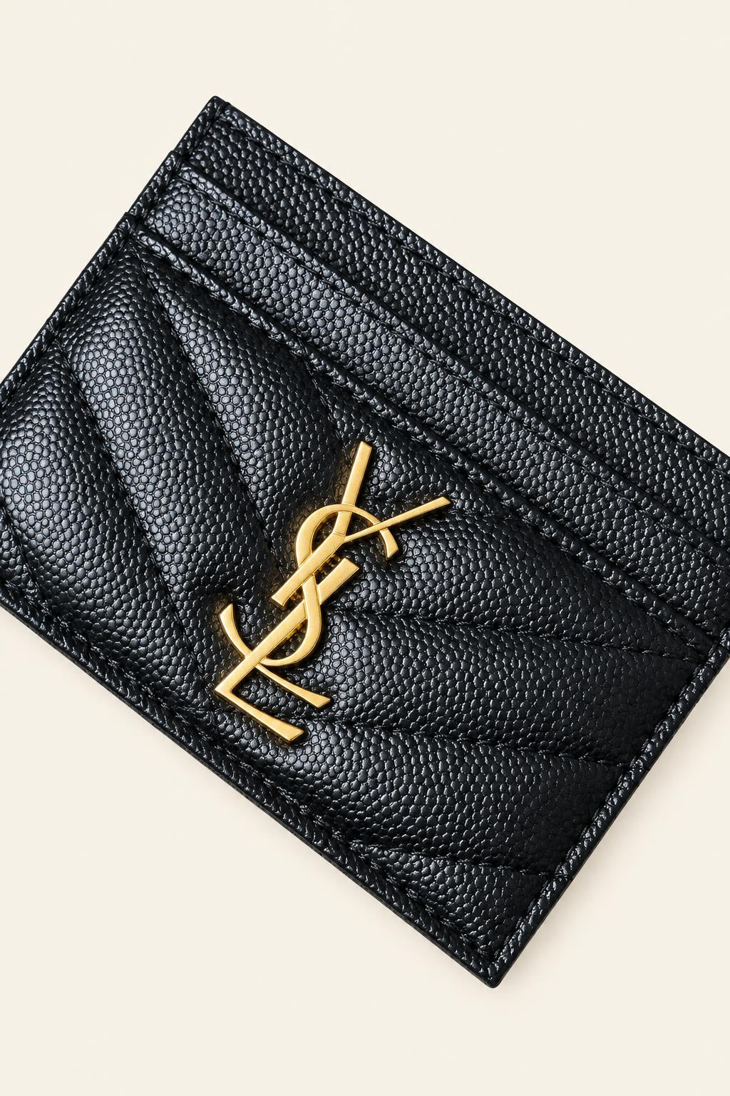 Black Card Holder — carrying view