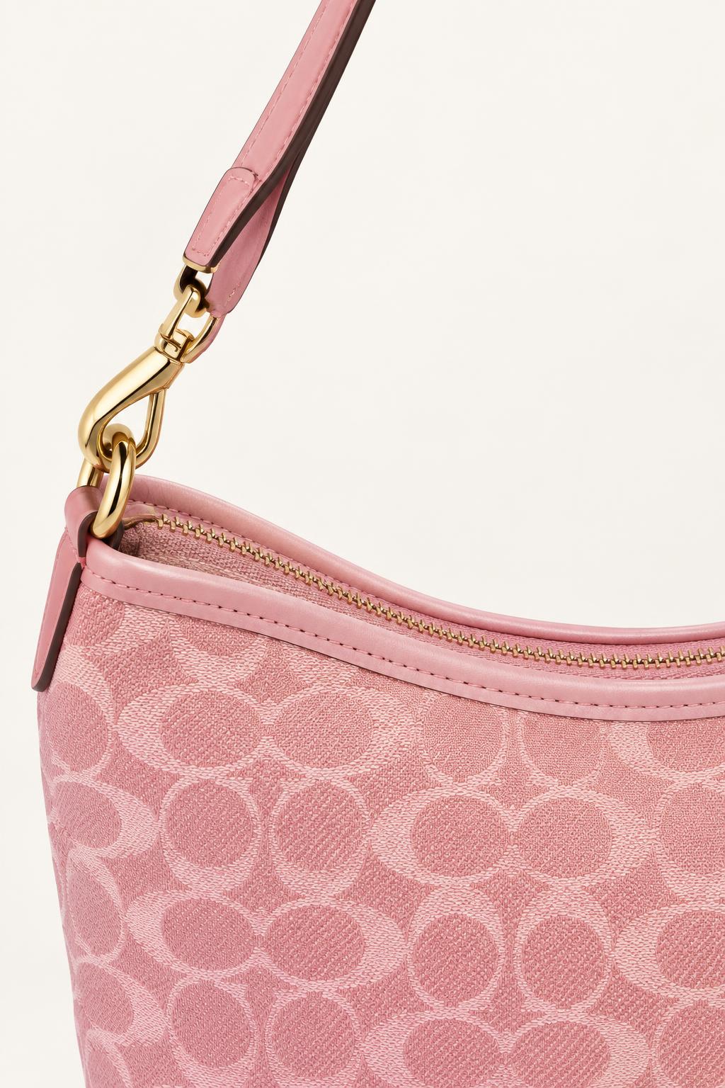 Hobo Shoulder Bag — carrying view