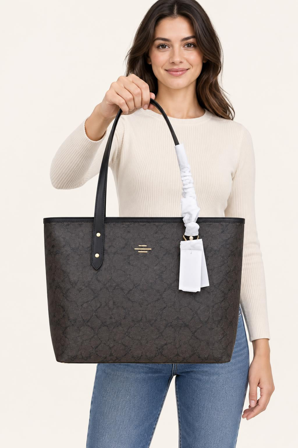 Classic Monogram Totes — carrying