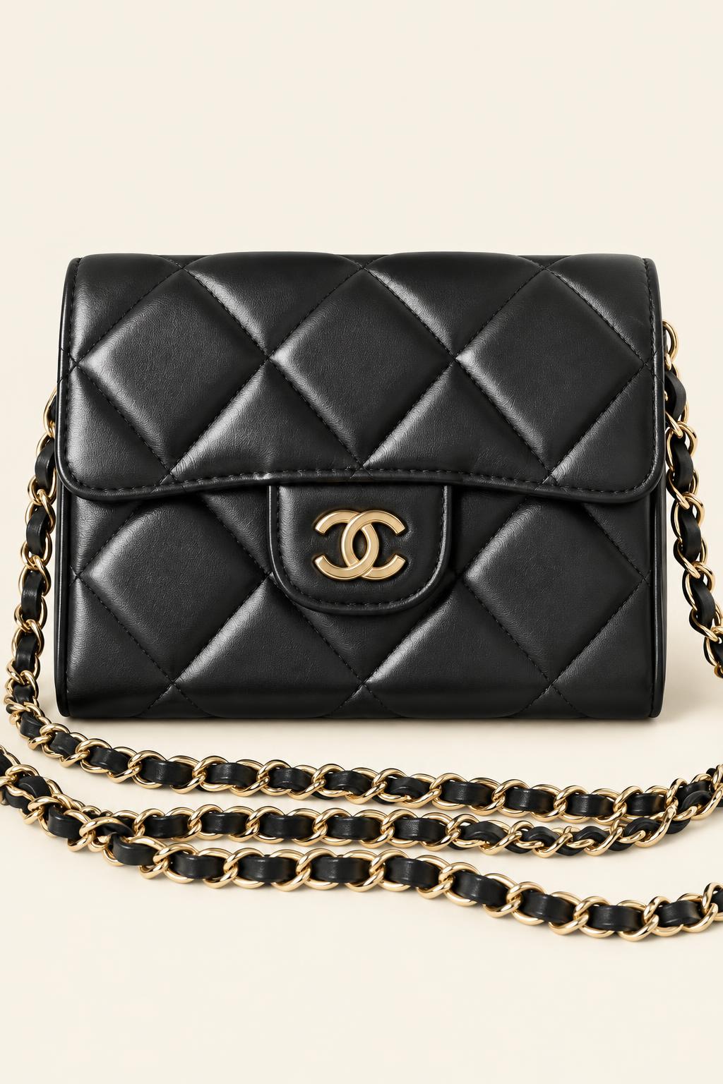 Quilted Mini Flap Crossbody Bags — detail