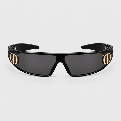 Unisex Cat-Eye Wraparound Sunglasses