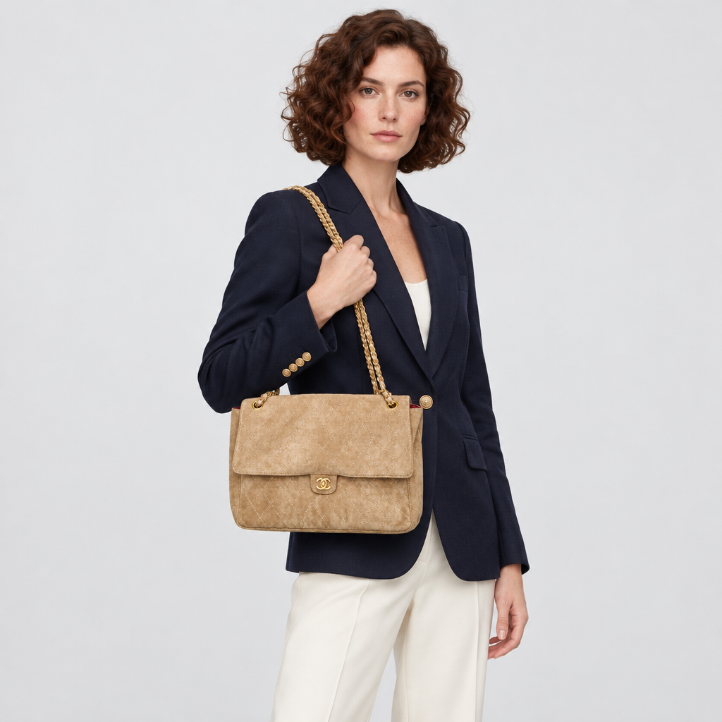 JT studio 2026-10-08 | Quilted Chain Flap Shoulder Bag | main-carried