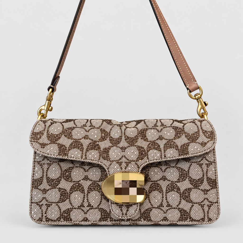 JT studio 2026-10-08 | Printed Turn-Lock Shoulder Bag | main-detail