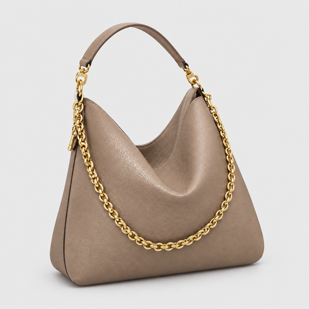 JT studio 2026-10-08 | Chain Trim Hobo Shoulder Bag | hero-01