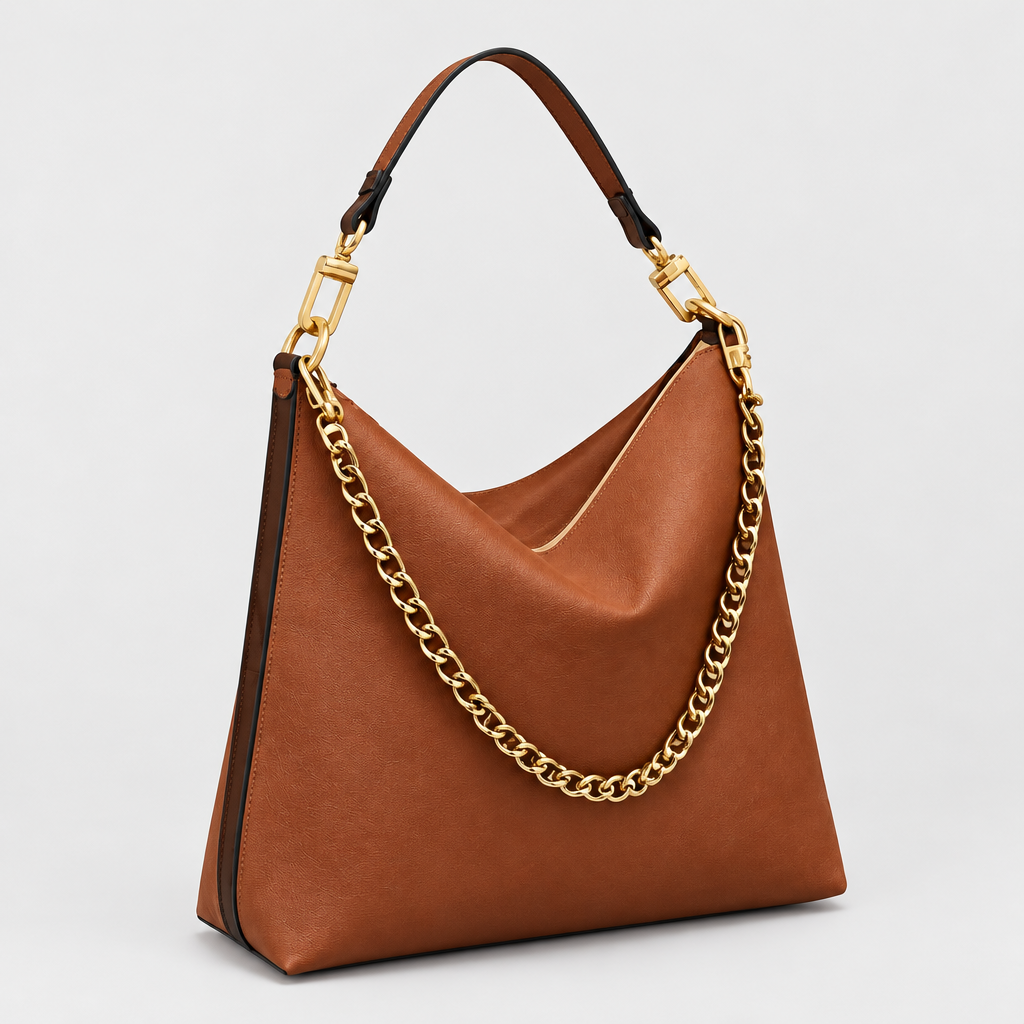 JT studio 2026-10-08 | Chain Trim Hobo Shoulder Bag | hero-02