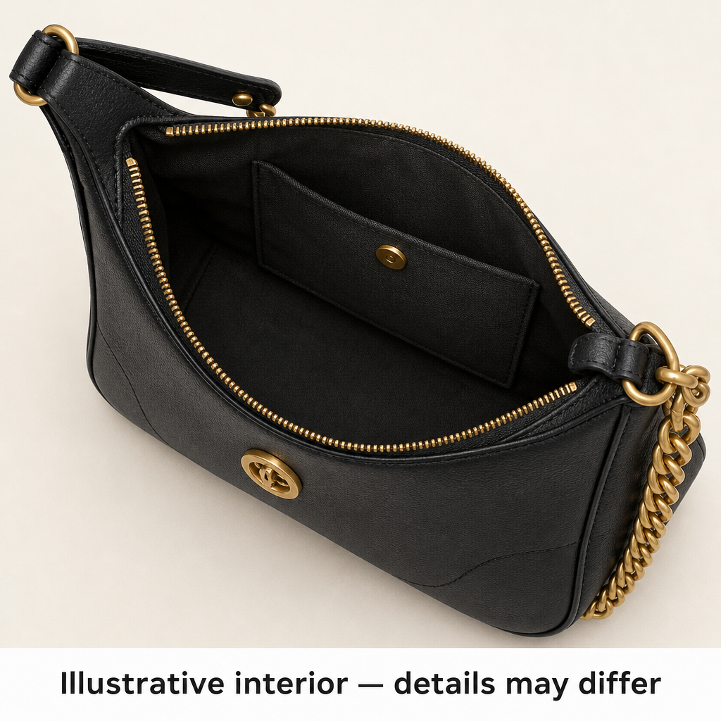 Illustrative interior — details may differ