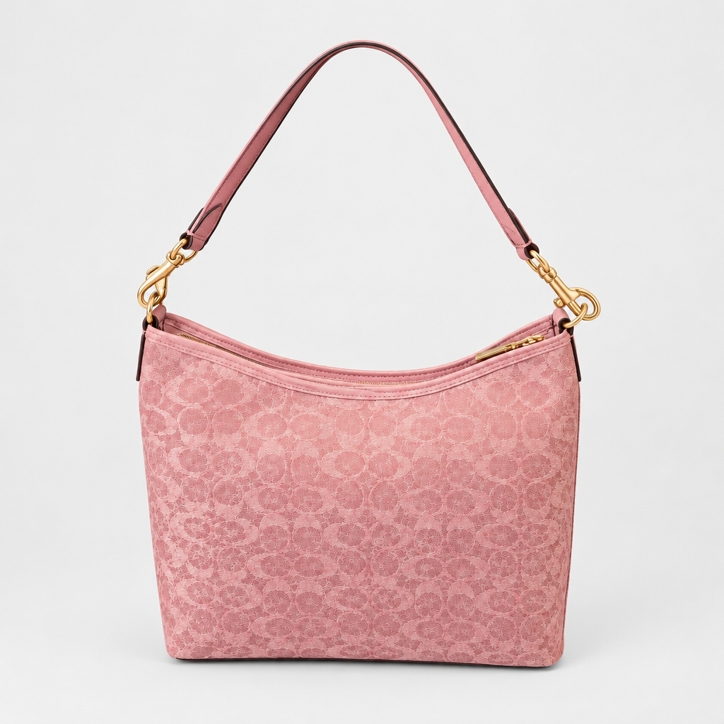JT studio 2026-10-08 | Pink Circular Print Hobo Bag | hero-01