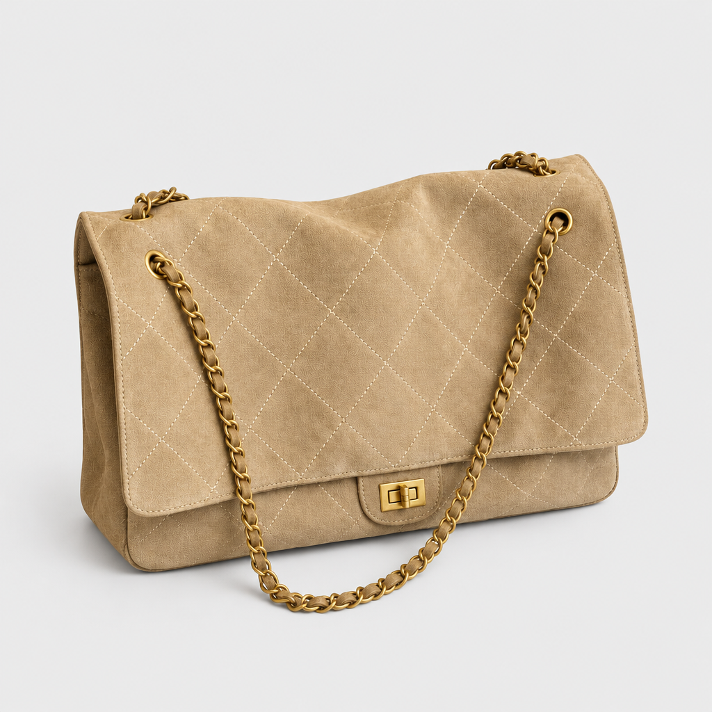 JT studio 2026-10-08 | Khaki Quilted Chain Shoulder Bag | hero-01