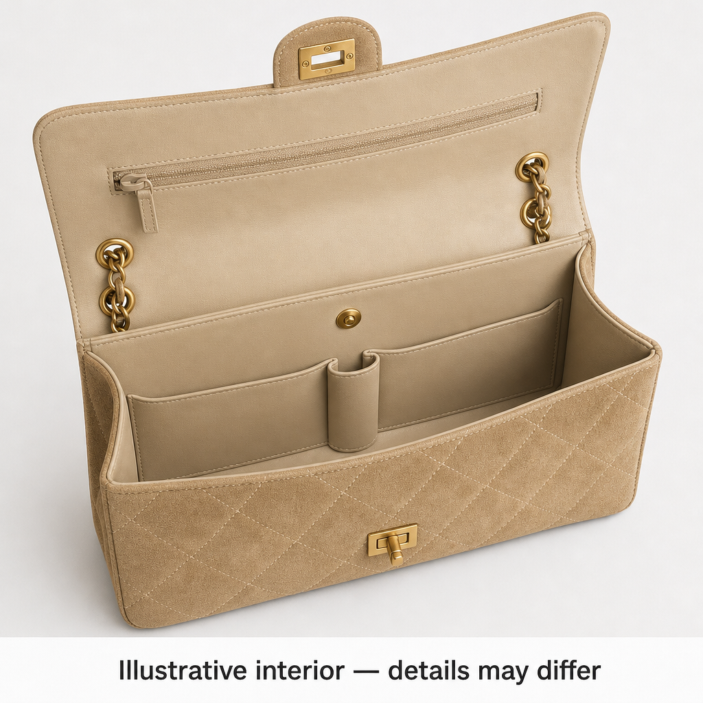 Illustrative interior — details may differ