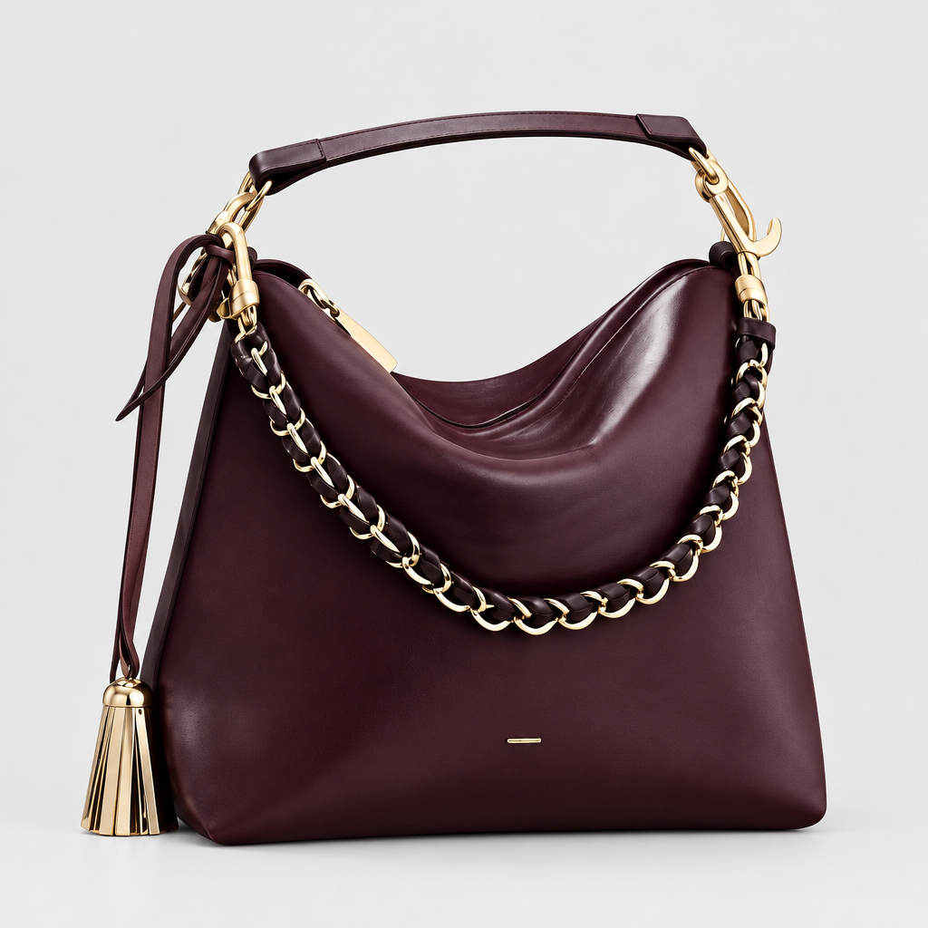 JT studio 2026-10-08 | Chain Trim Hobo Shoulder Bag | hero-02