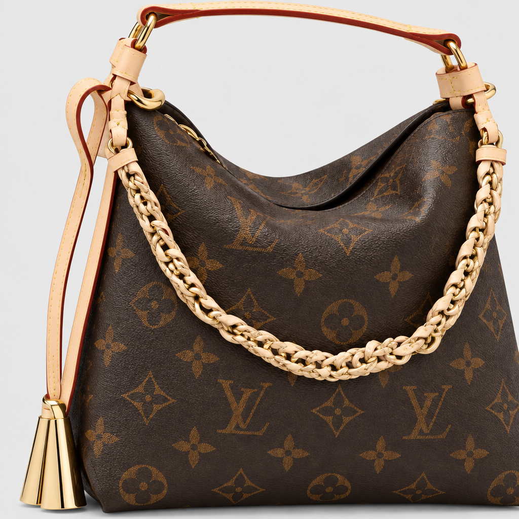 JT studio 2026-10-08 | Chain Trim Hobo Shoulder Bag | main-front-detail