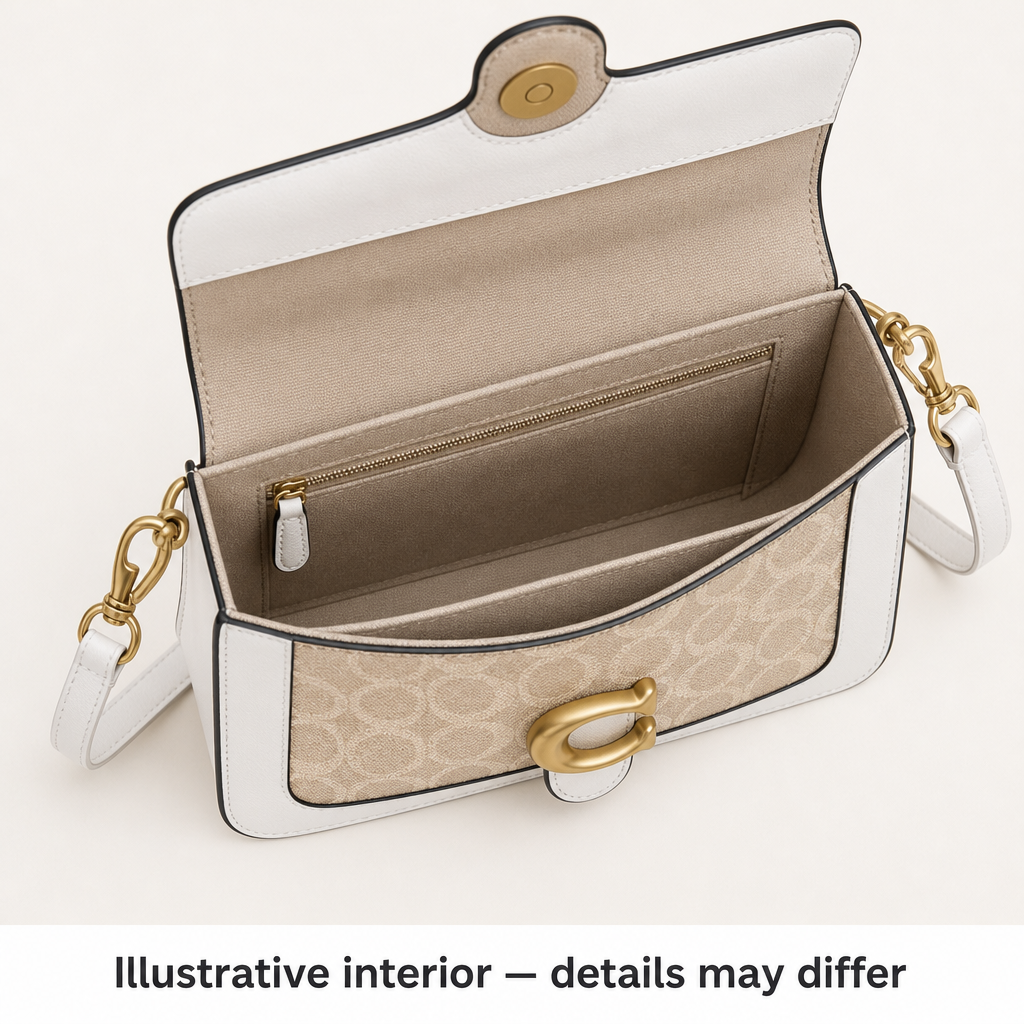 Illustrative interior — details may differ