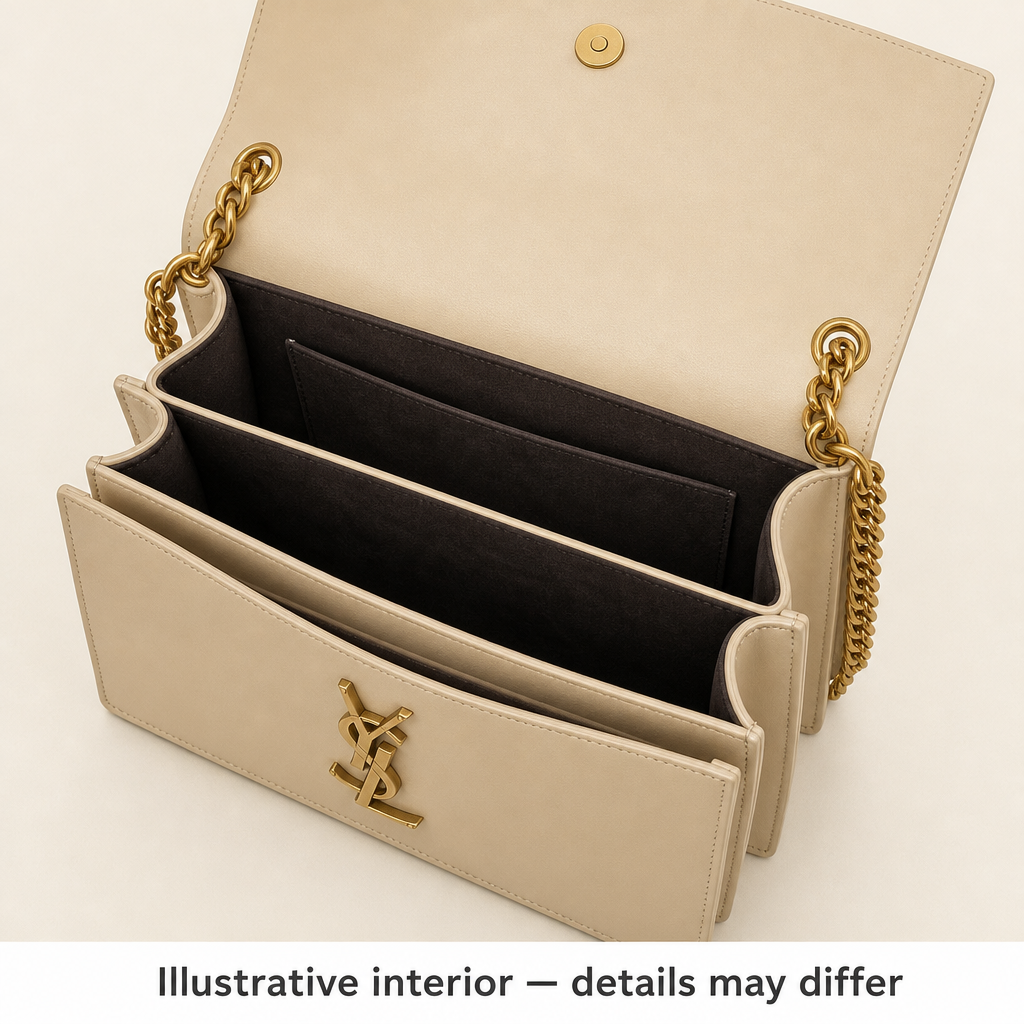 Illustrative interior — details may differ