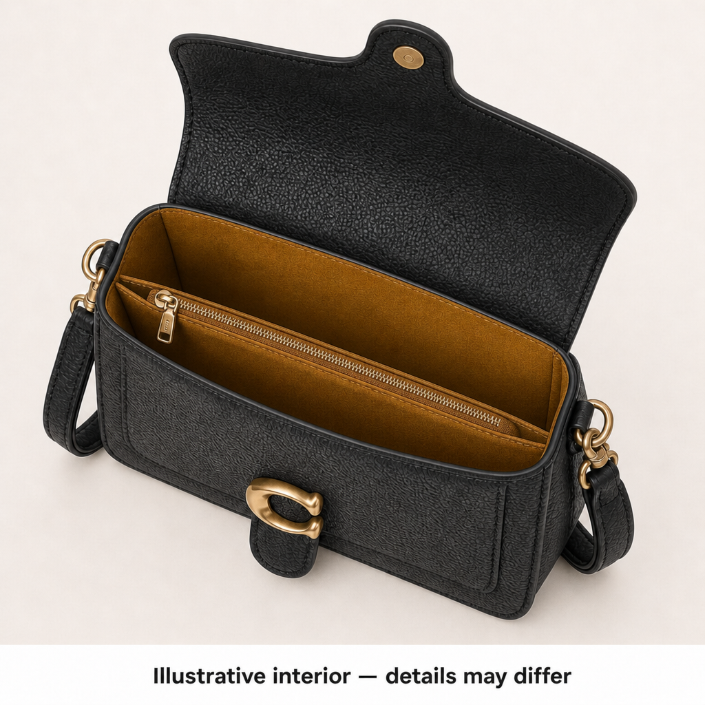 Illustrative interior — details may differ