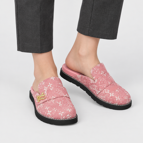 Unisex Patterned Platform Clog Mules