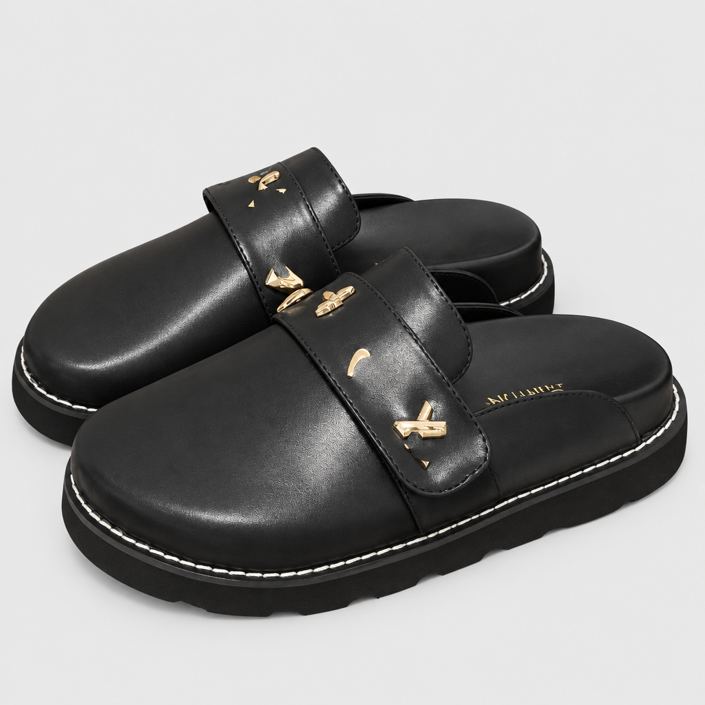 JT studio 2026-10-08 | Unisex Patterned Platform Clog Mules | hero-04