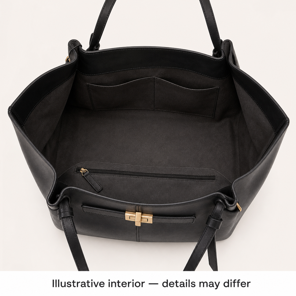Illustrative interior — details may differ
