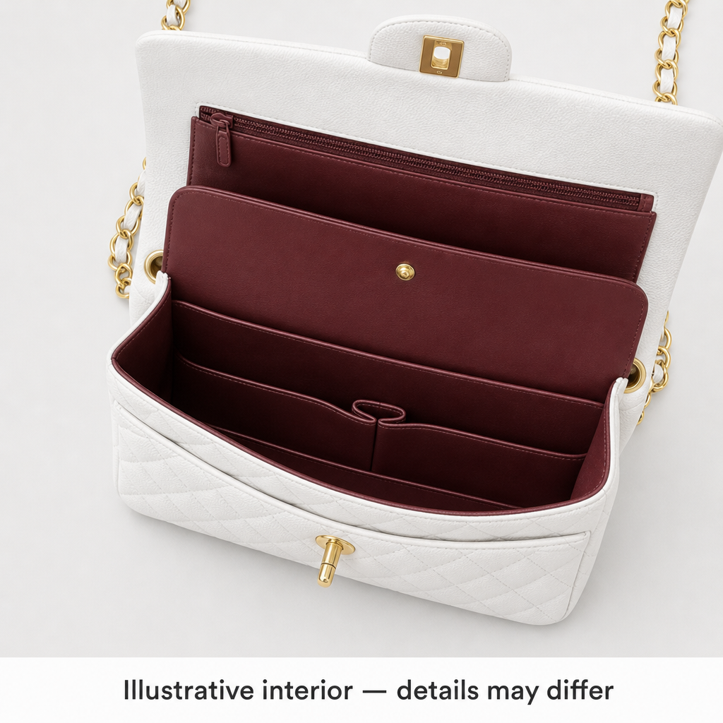 Illustrative interior — details may differ