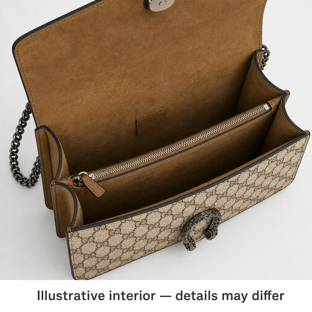Illustrative interior — details may differ