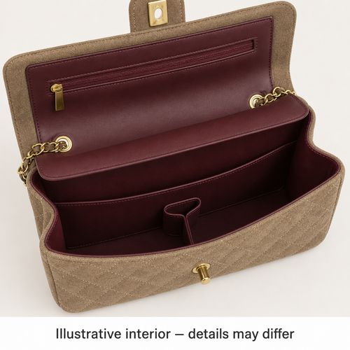 Retro Quilted Chain Crossbody Bag