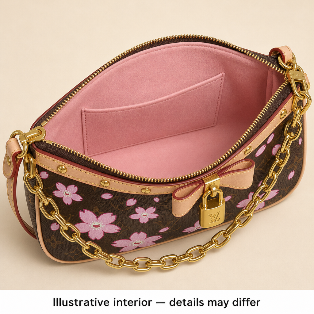 Illustrative interior — details may differ