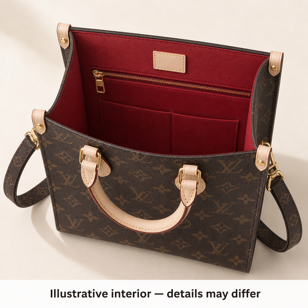 Illustrative interior — details may differ