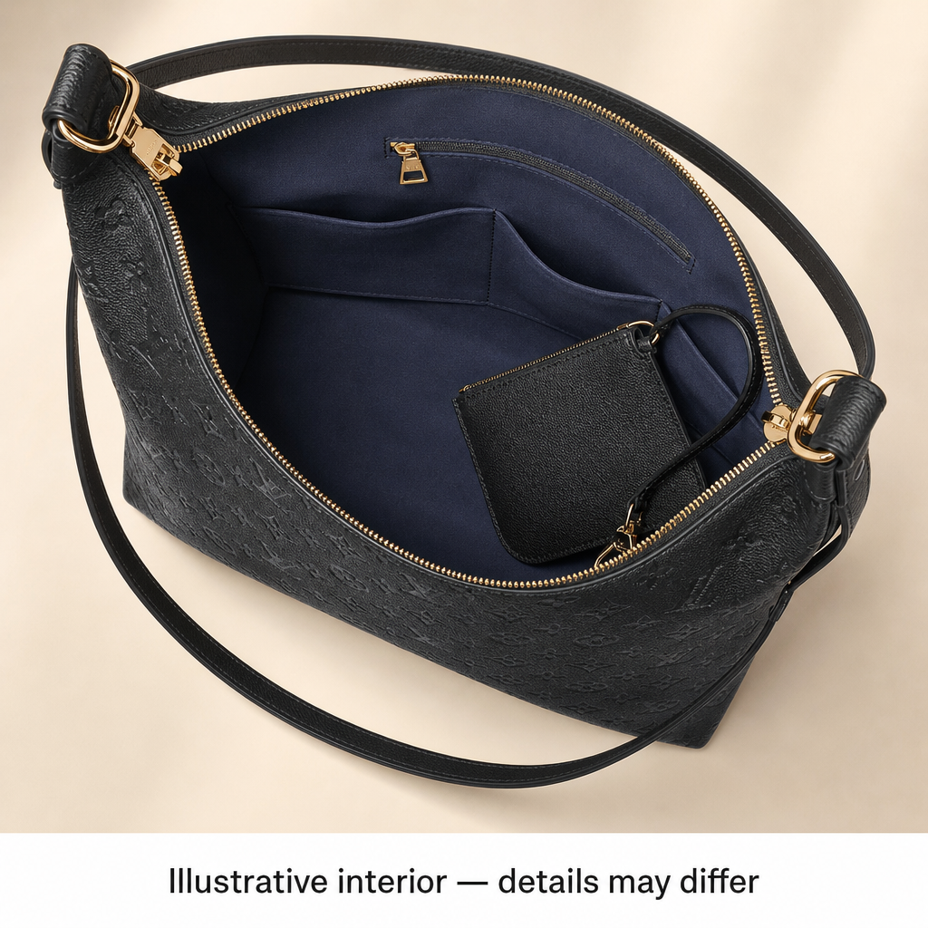 Illustrative interior — details may differ