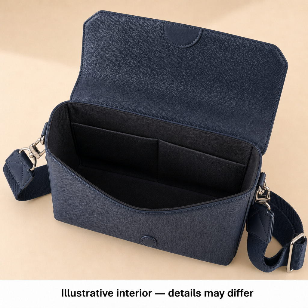 Illustrative interior — details may differ