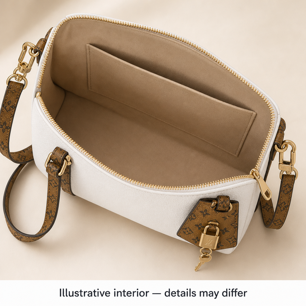 Illustrative interior — details may differ