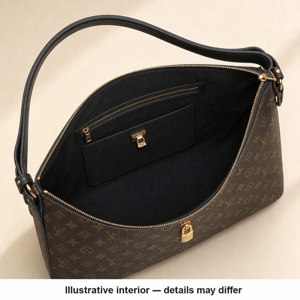 Illustrative interior — details may differ