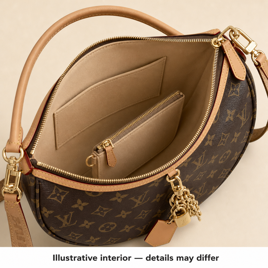 Illustrative interior — details may differ