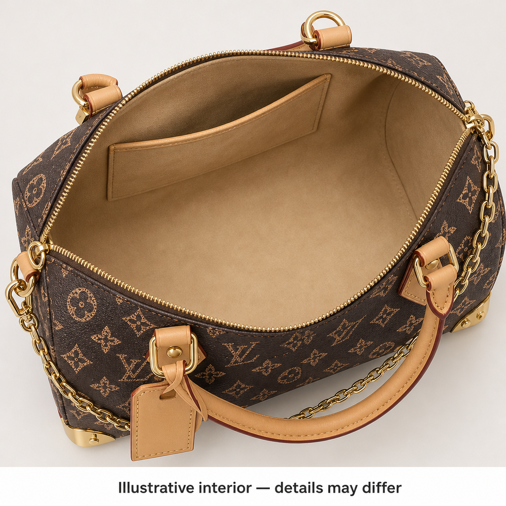 Illustrative interior — details may differ