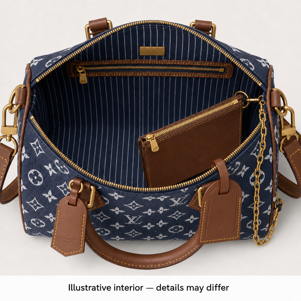 Illustrative interior — details may differ