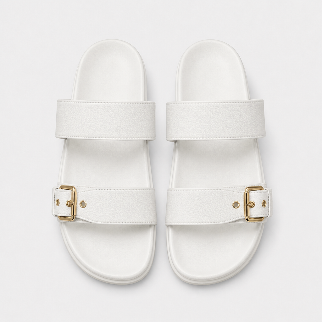 JT verified 15428297916666-front-026 095d6d3a853f — Plain White Single Buckle