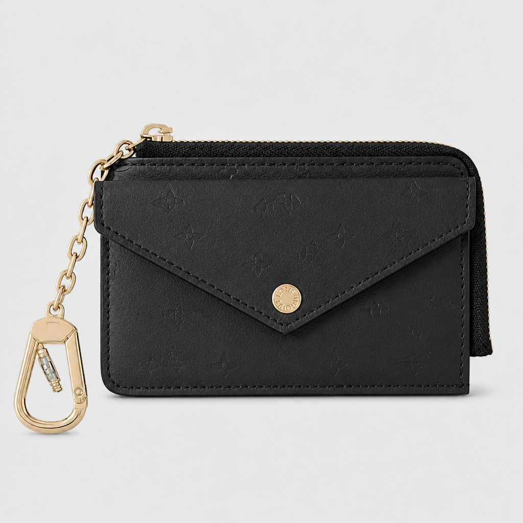 JT verified 15428319346938-front-003 d87805a5975b — Black Embossed Motif with Gold Hook