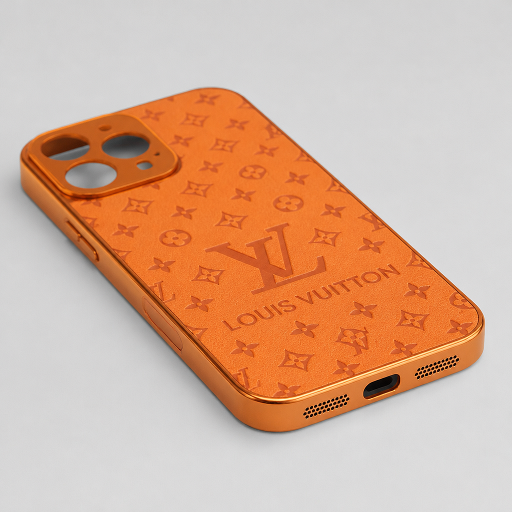 Fashion Embossed Protective Phone Case for iPhone — product detail view.