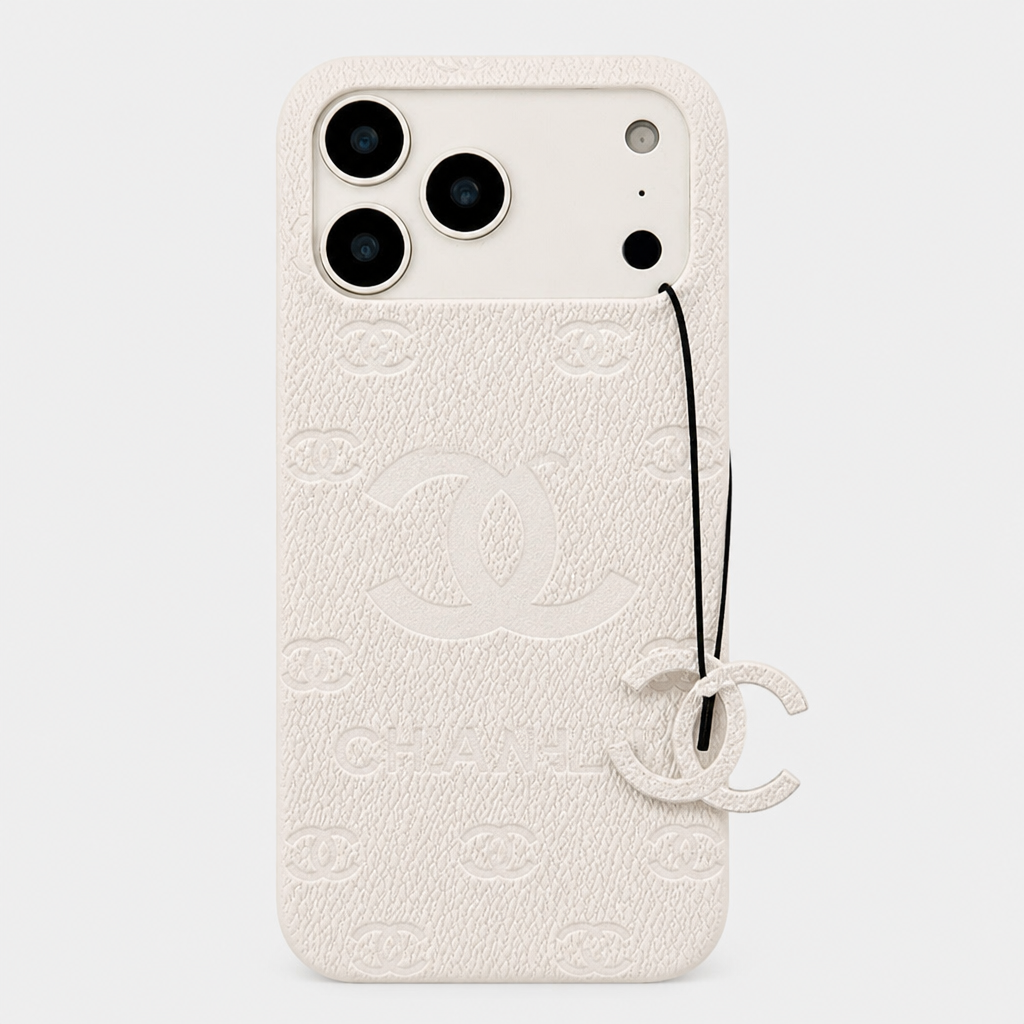 White — front view.
