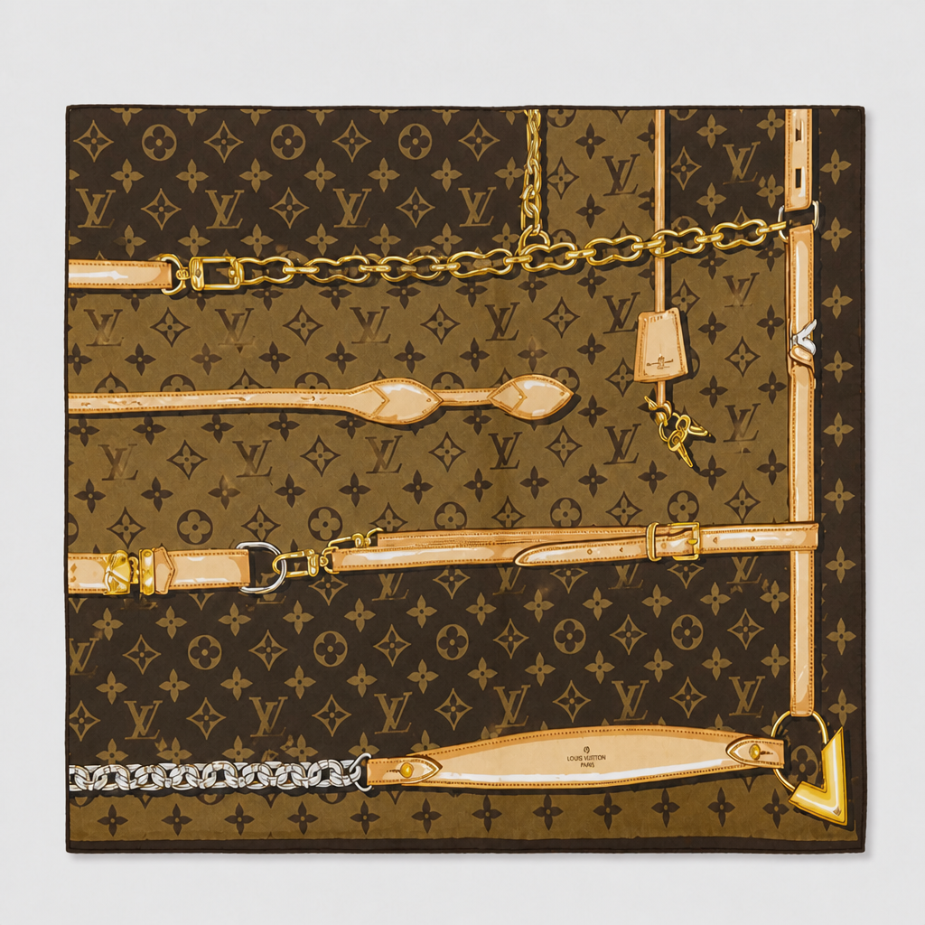 JT verified 15428331634938-front-006 1483dc137d73 — Brown-and-gold monogram-style print